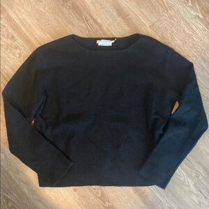 Simons Black Crew Neck Sweater